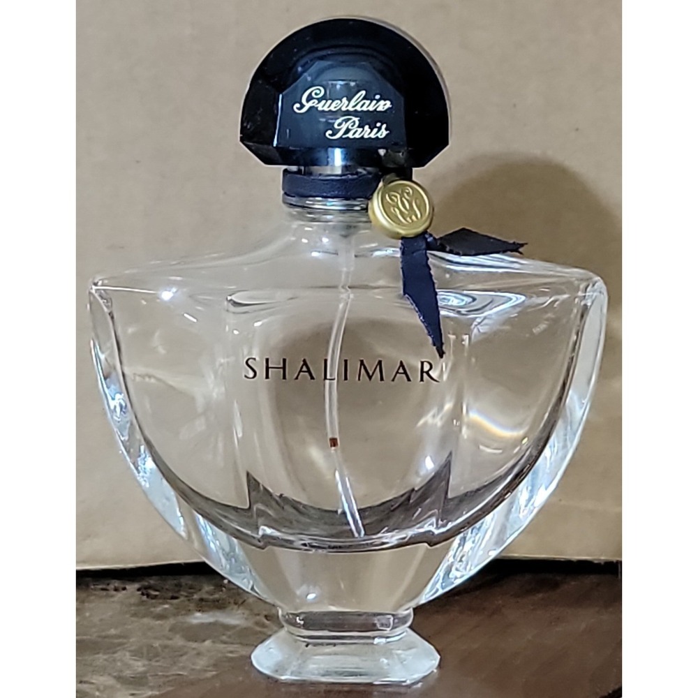 Guerlain Shalimar 50ml 1.7 fl oz Made in France empty Perfume Bottle
